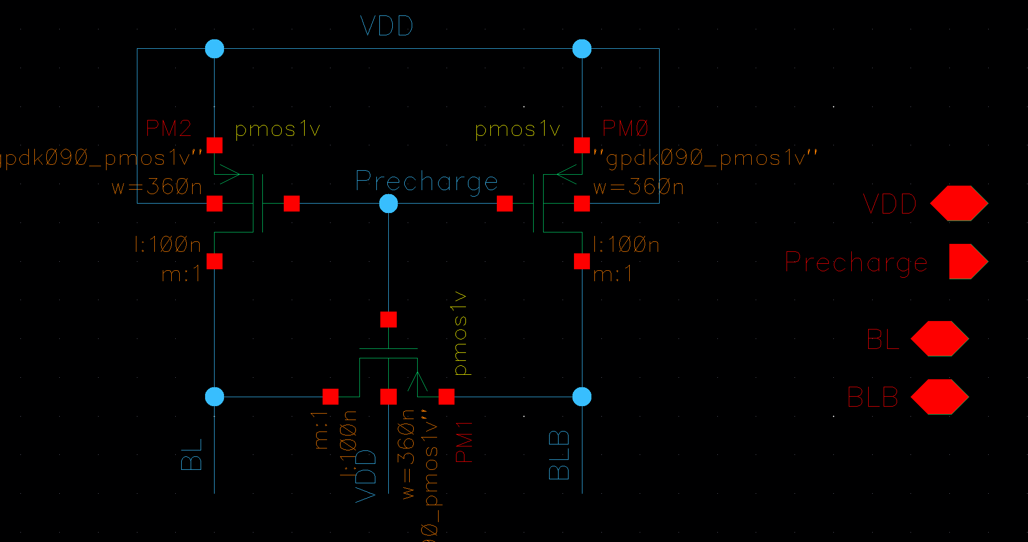 Fig.13 : Precharge Schematic